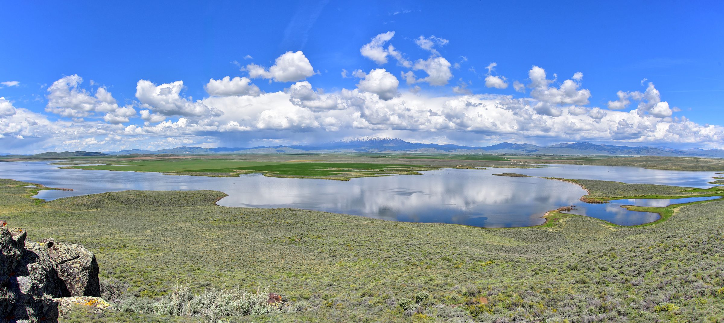 The Understudy — The high mountain desert keeps a spare sky down in the reservoir.
